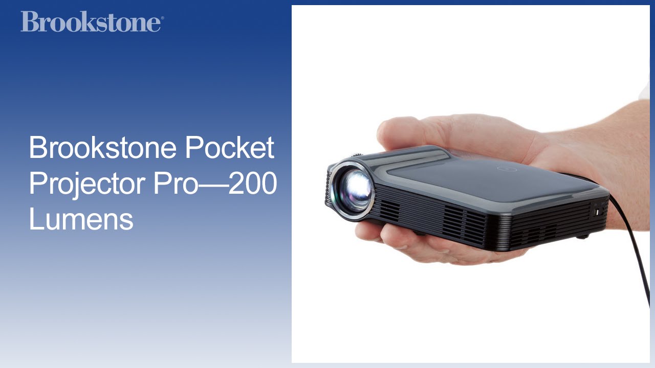 brookstone projector 801143 manual